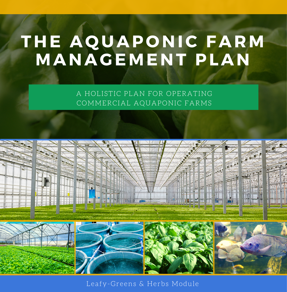 The Aquaponic Farm Management Plan - Leafy Greens and Herbs Module